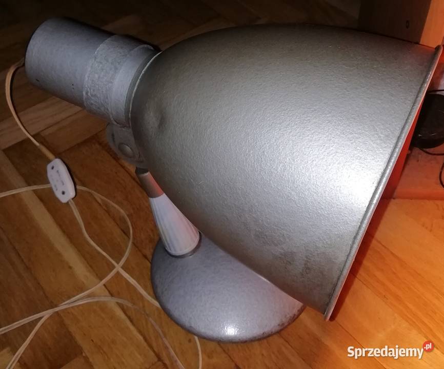 Kolekcjonerska lampa biurowa z PRLu małopolskie