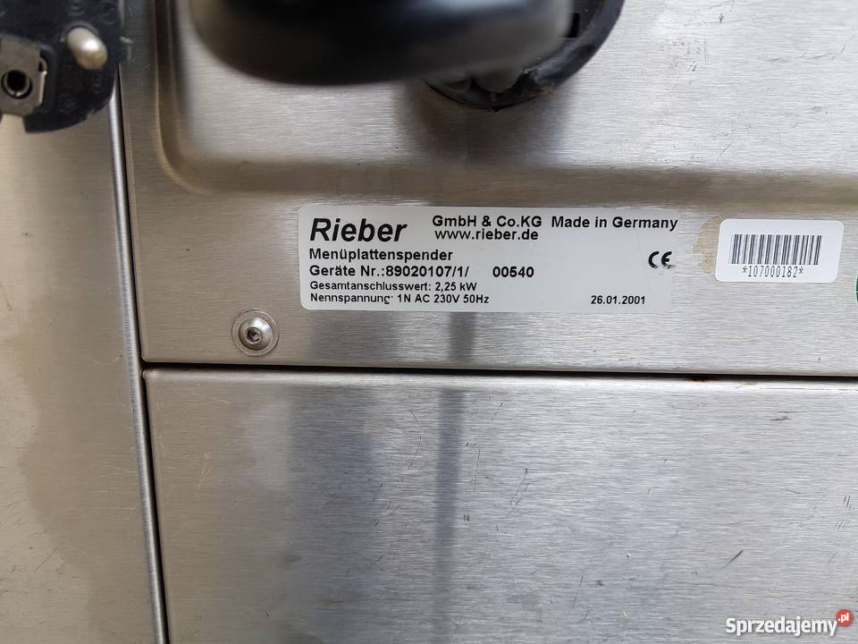 Wózek grzewczy RIEBER Gastronomia Krotoszyn