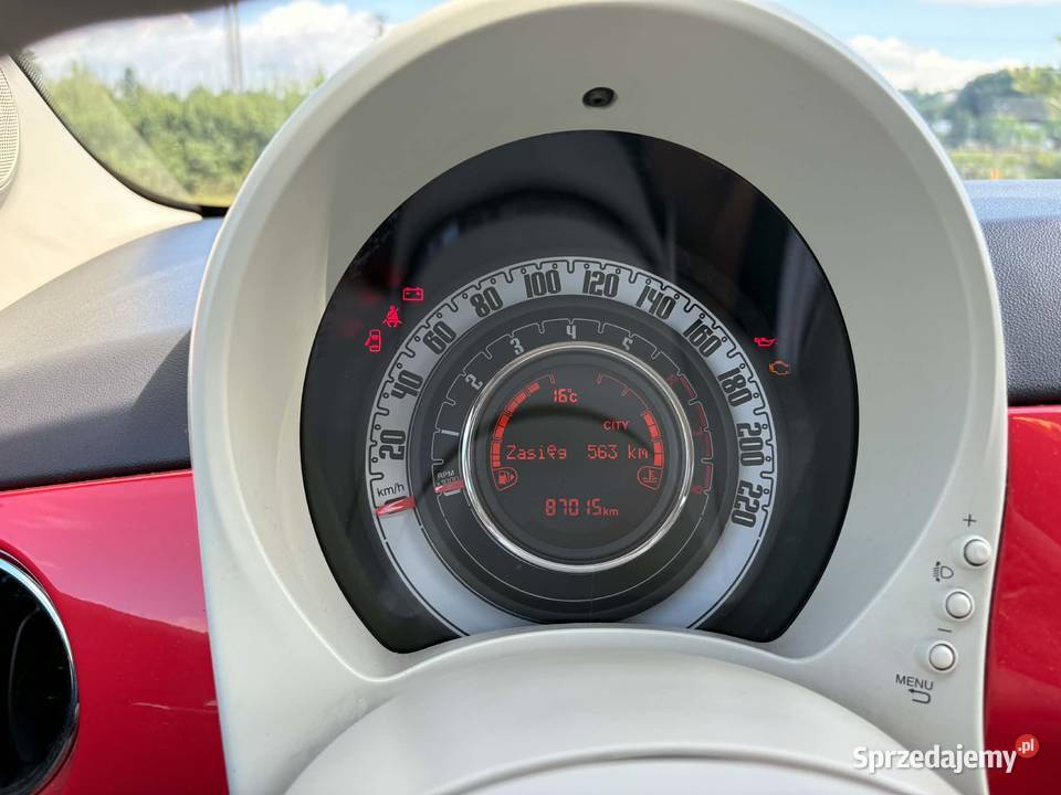 Fiat 500 12 benzyna 2017 Końskie