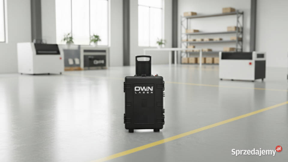 Czyszczarka laserowa OWN Pulse 300W inwestycja Kraków
