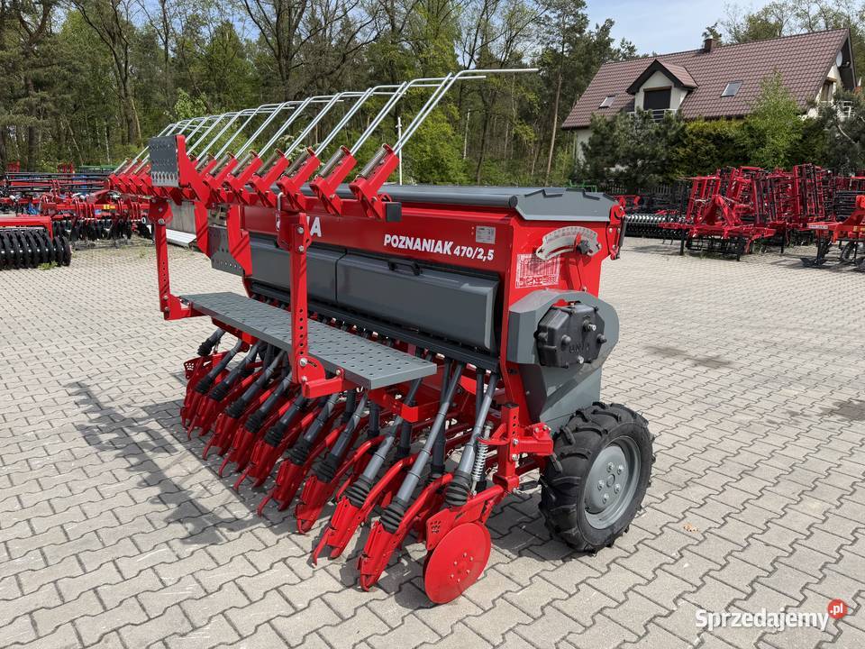 Mechaniczny siewnik zbożowy Poznaniak 47025 Opatówek