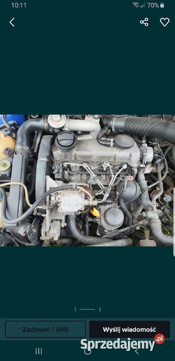 Silnik 19 tdi 90 koni alh vw skoda seat audi silniki kompletne dolnośląskie Kłodzko sprzedam