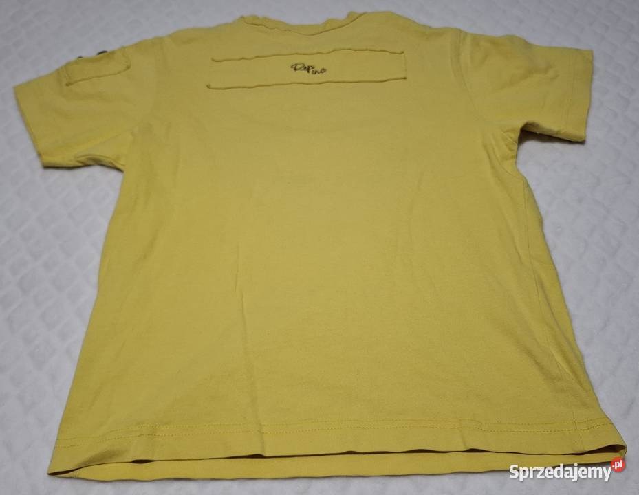 Koszulka krótki rękaw Tshirt żółta Rep inc 128