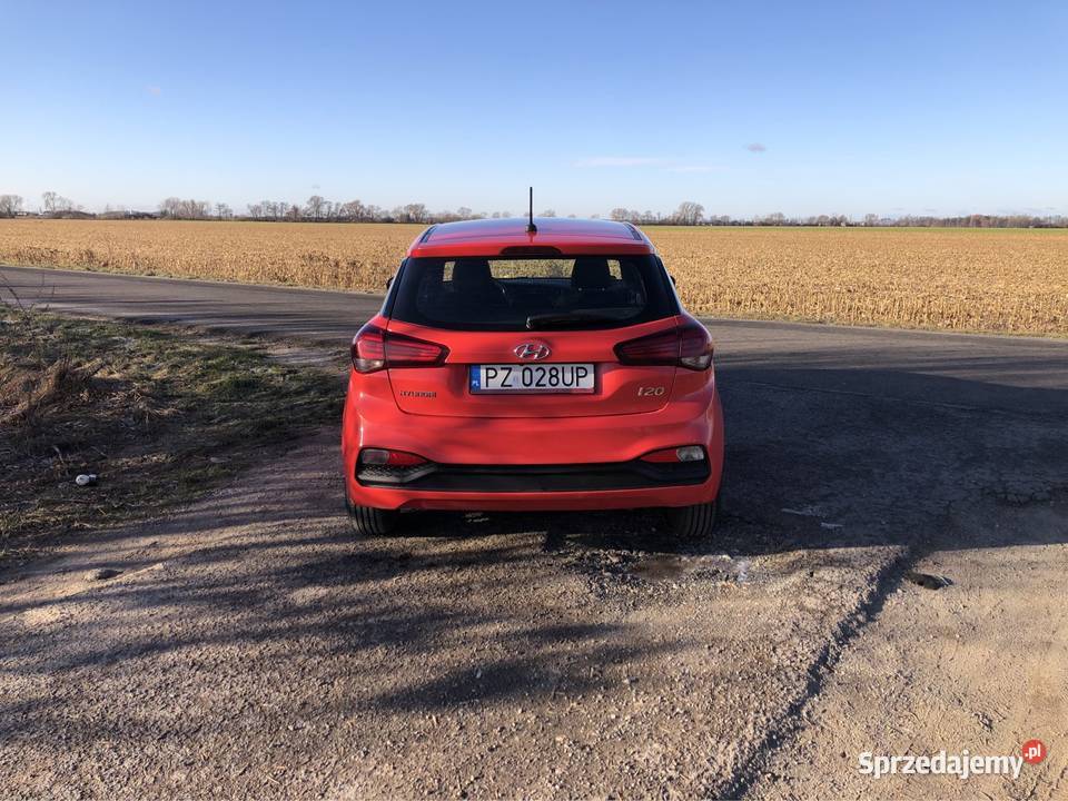 Hyundai i20 II 12 MPI Benzyna Polski salon wielkopolskie Poznań sprzedam