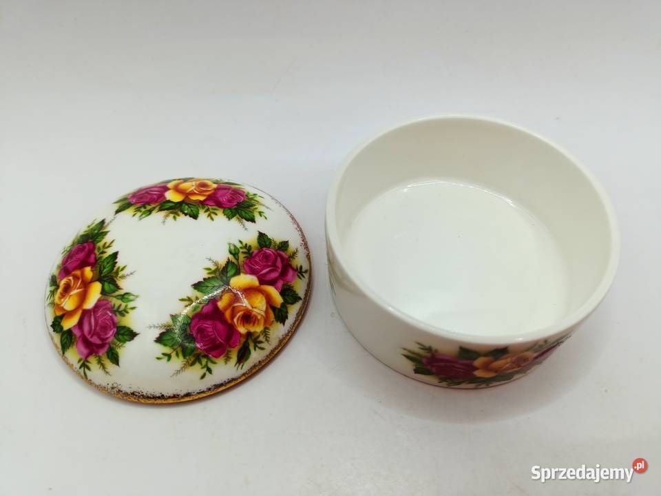 Puzderko szkatułka na drobiazgi róże England Zamość