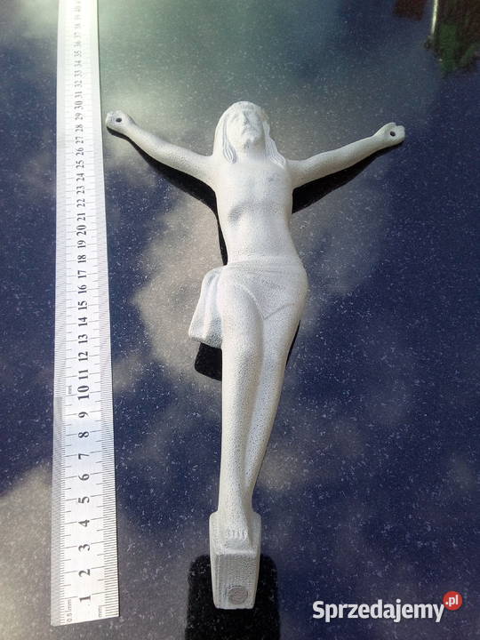 Wizerunek Jezus Chrystus satynowe krzyż