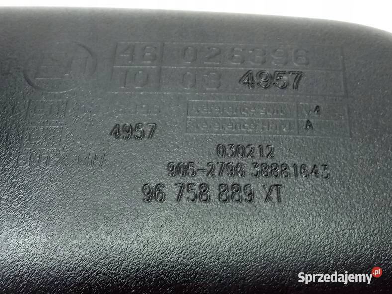 LUSTERKO WEWNĘTRZNE 96758889XT Citroen DS4 I Rok produkcji 2012