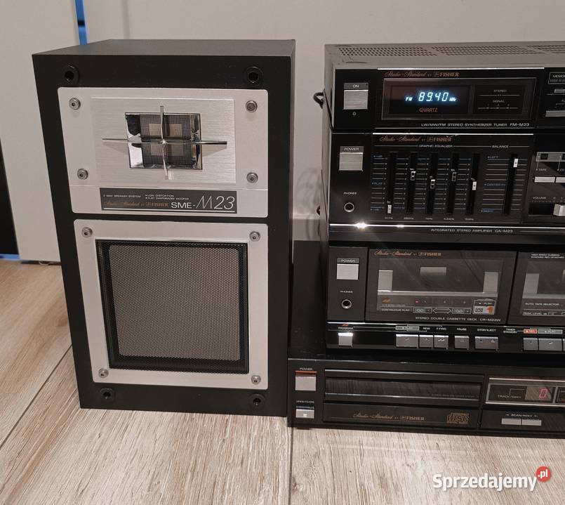 Wieża Vintage Hifi Fisher 5 elementów warta Audio Zgorzelec sprzedam
