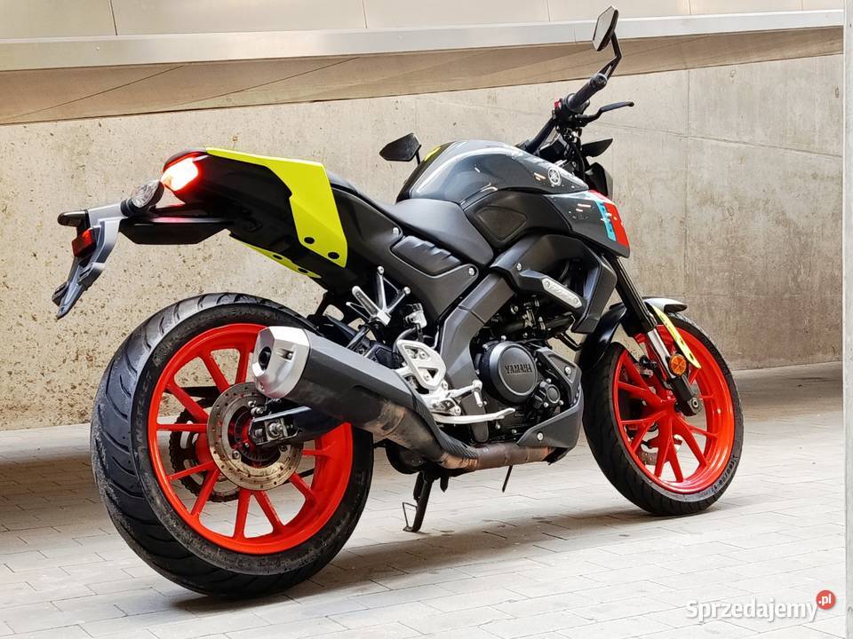 Yamaha MT 125 15 kat BA1 2021r TRANSPORT ładny Łódź sprzedam