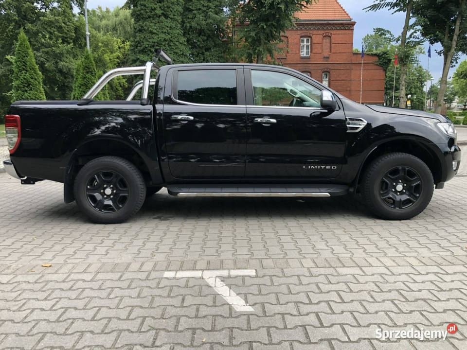 Ford Ranger LIFT 2018r 22 TDCi 160 Limited czarny Wijewo sprzedam