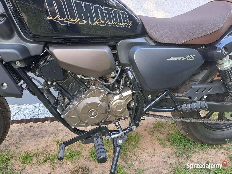 Qj motro SRV125 kupiony w polskim salonie