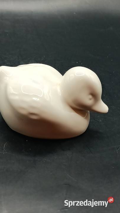 Figurka ceramiczna ptak kaczka Johansson lubelskie Zamość