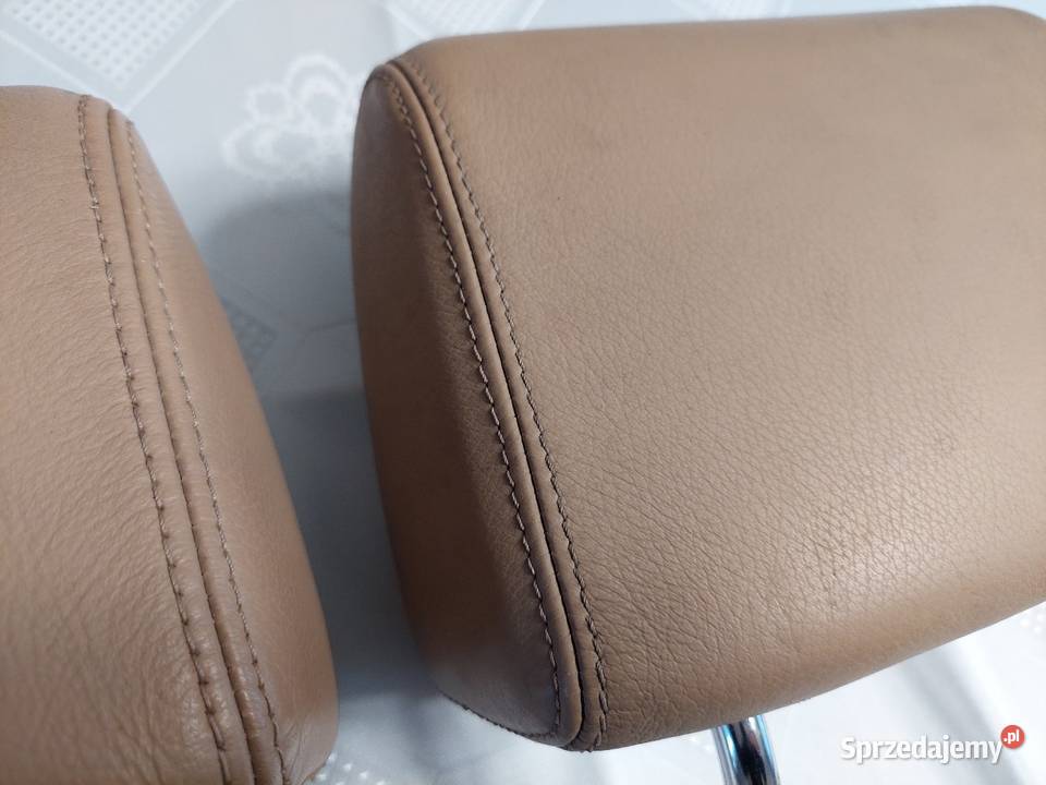 Zagłówki fotela BMW E36 BEIGE beżowe osobowe sprzedam