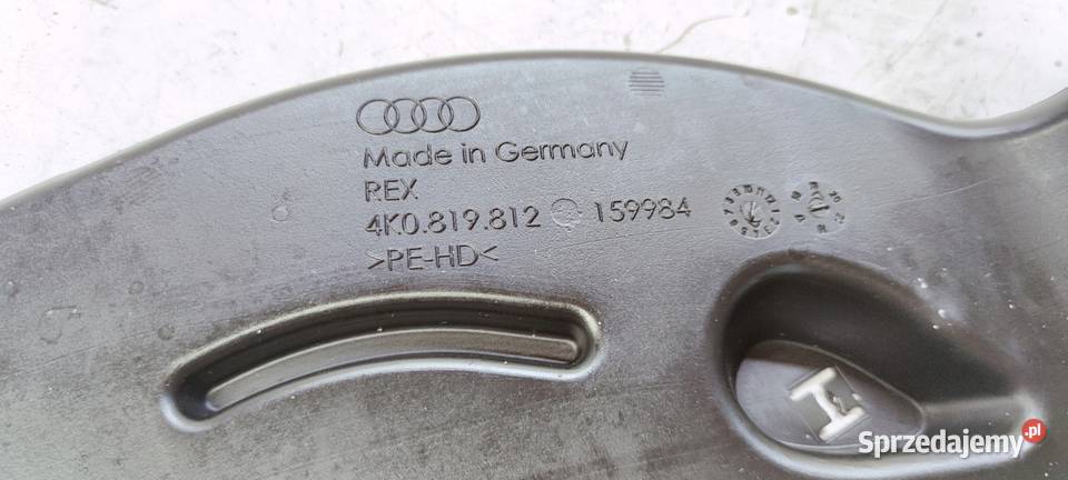 KANAŁ POWIETRZNY TUNEL PRAWY AUDI A6 C8 śląskie Przystajń