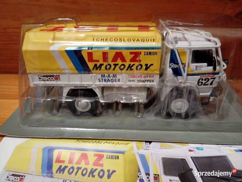 SKODA LIAZ 11055 D Rajd Dakar deagostini 143 mazowieckie Warszawa sprzedam