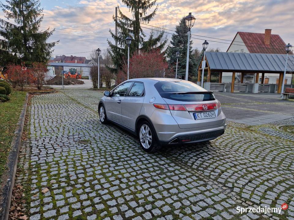 Honda Civic VIII Sport 22 ICDTI Niski Przebieg diesel małopolskie Ryglice sprzedam