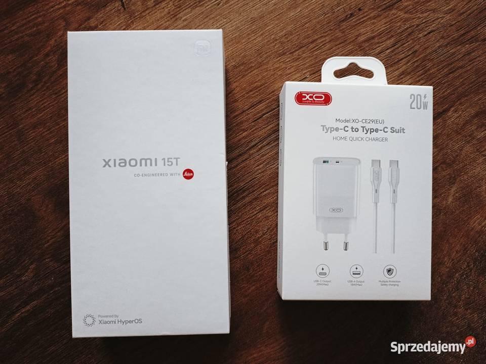 Xiaomi 15T 5G nowy zaplombowany ładowarka 20W