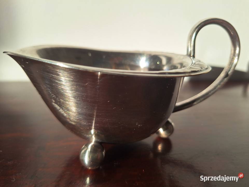 WMF posrebrzany zestaw cukierniczka mlecznik Antyki
