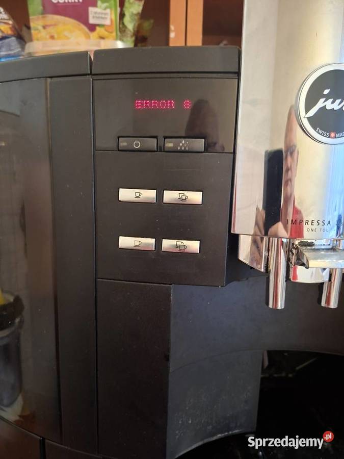 Jura xs90 uszkodzony Dom i Ogród Gliwice