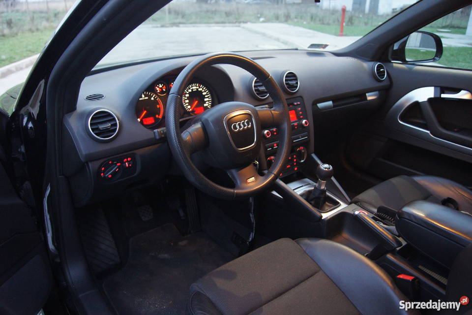 Audi A3 pełen SLINE historia ASO xenon LIFT sprowadzony dolnośląskie