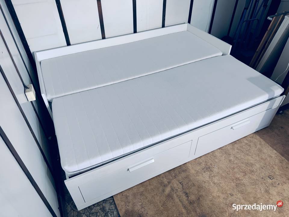 IKEA BRIMNES Leżanka Łóżko z 2 szufladami 2 Rybnik sprzedam