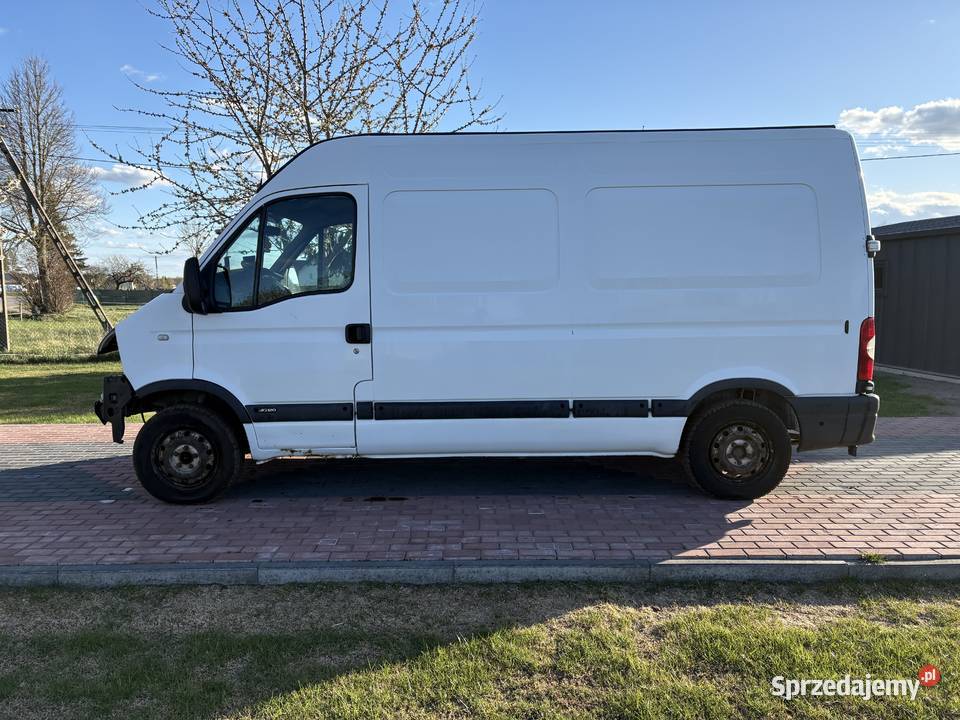 Renault master 2 25 dci uszkodzony elektryczne szyby Grajewo