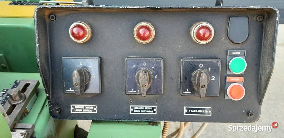 Listwiarka strugarka czterostronna Gabbiani GS Produkcja małopolskie Naprawa