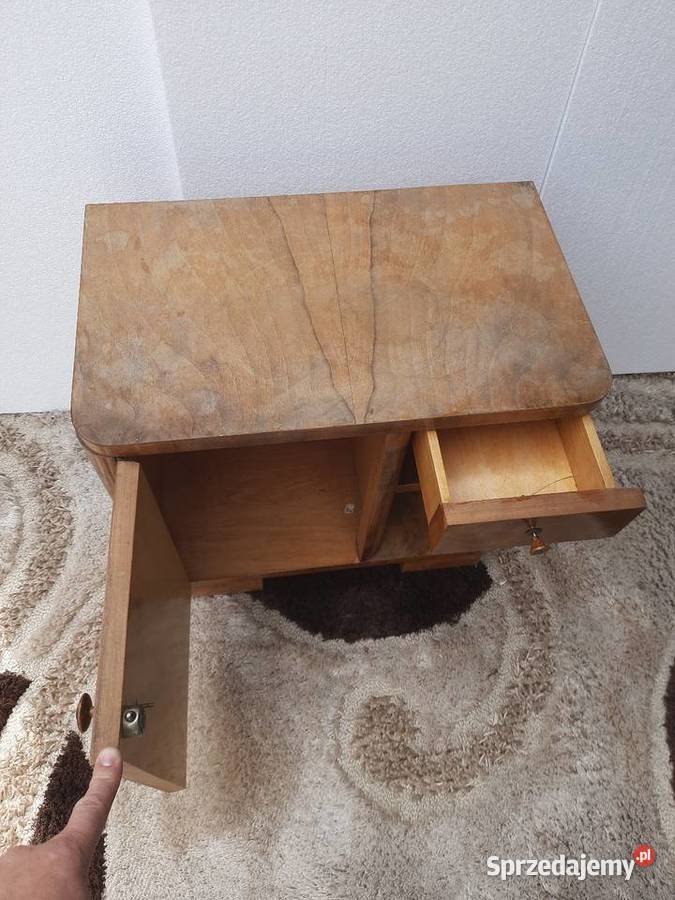 Szafka nocna art deco ładny stan szafka z 55cm Trzebinia
