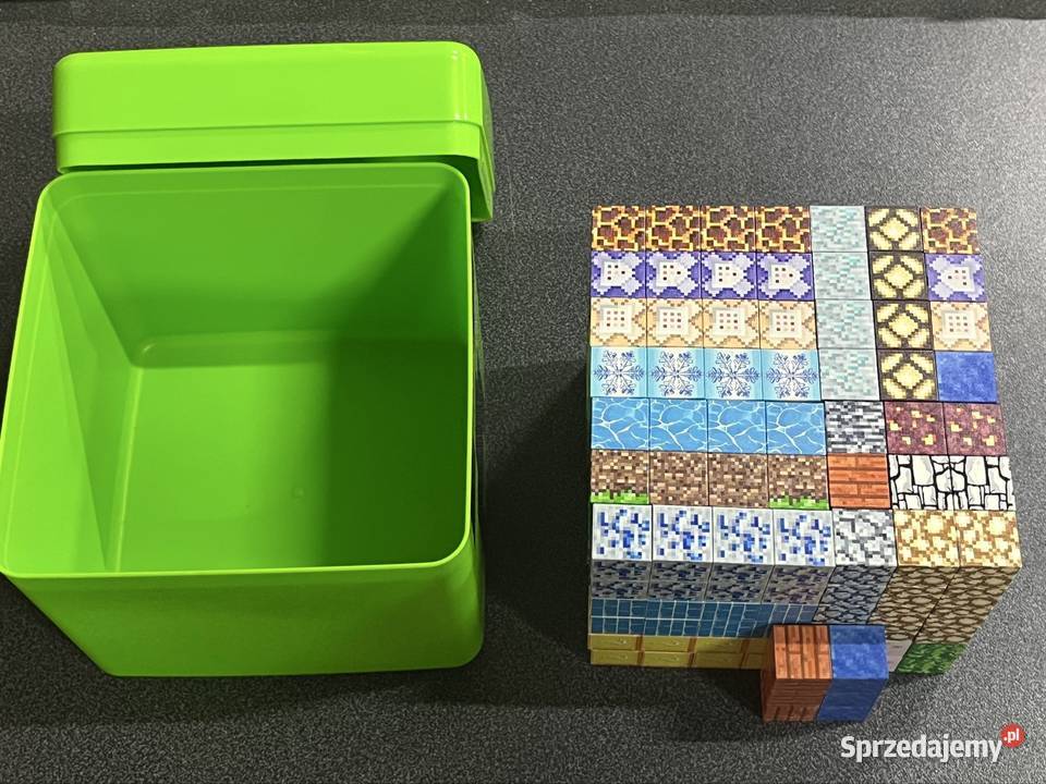 Klocki magnetyczne 300 w pudełku idealne na Wołomin