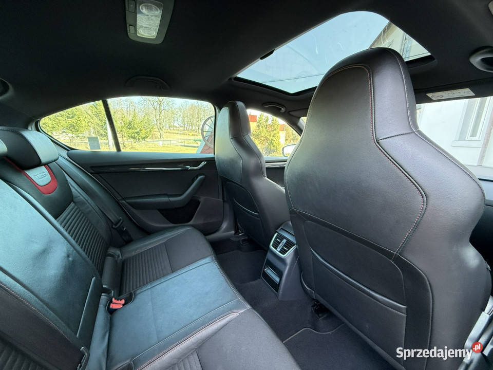 koda Octavia RS 20TDI 184 Challenge MODE RS czujnik deszczu Ocice