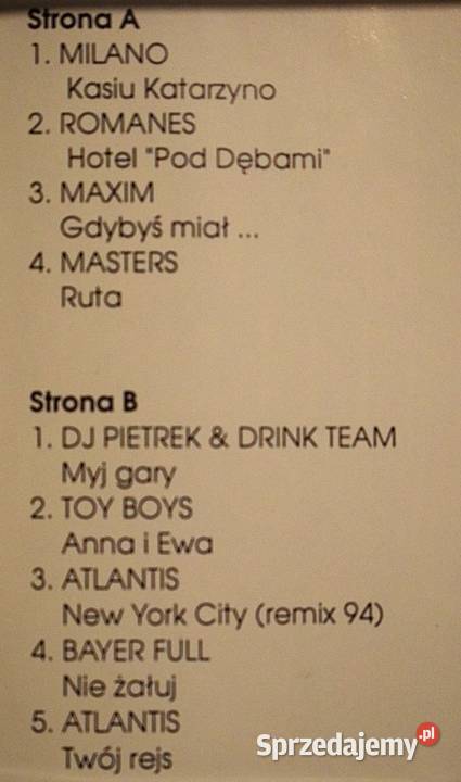 The Best of Disco Polo Vol 2 kaseta z lat 90