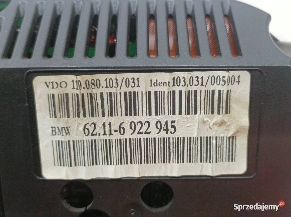 LICZNIK 6922945 110080103031 Bmw Seria 7 IV