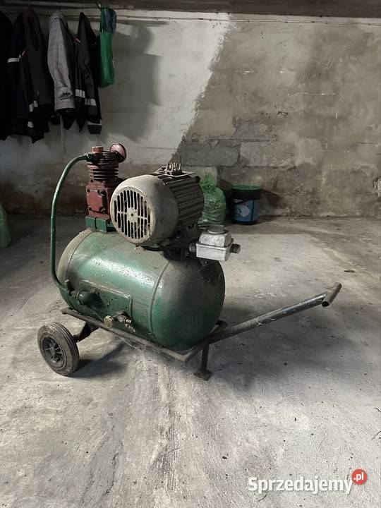 Sprężarka kompresor duzy silnik Mierziączka