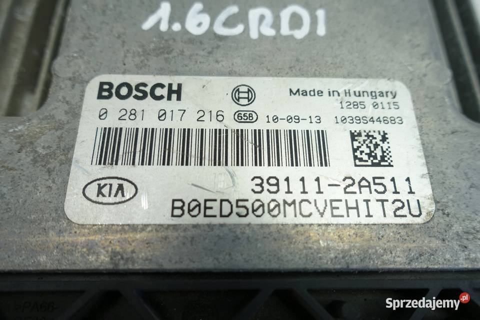 Kia Ceed I 16 CRDI KOMPUTER SILNIKA sterownik osobowe Chełm