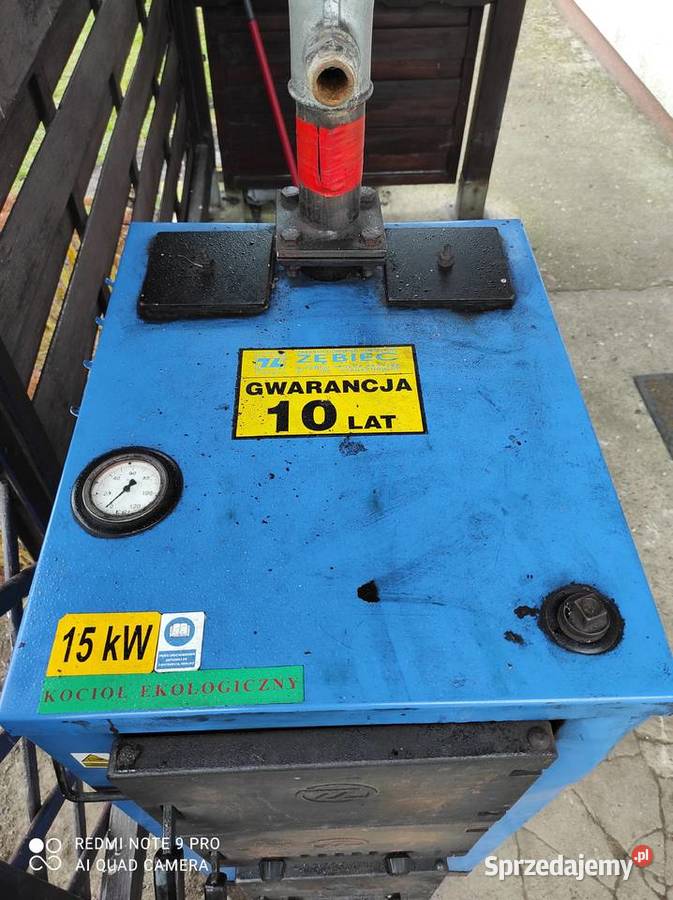 Piec Zębiec 15 kW Sprawny Murowana Goślina
