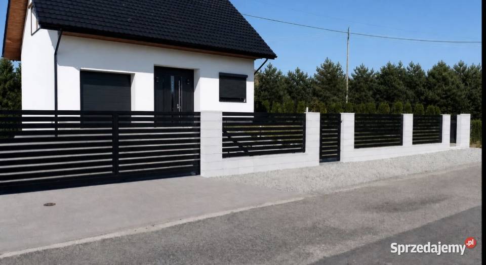 BRAMA PRZESUWNA POD AUTOMATYKE OGRODZENIE NA Syców