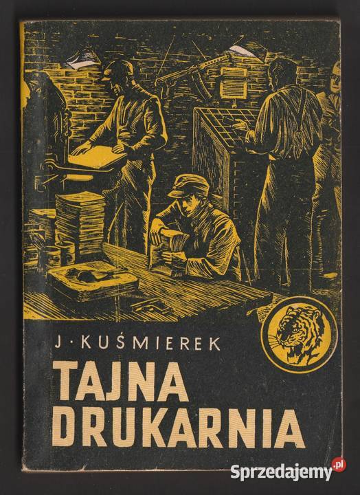 ŻÓŁTY TYGRYS TAJNA DRUKARNIA 1960 Łódź sprzedam
