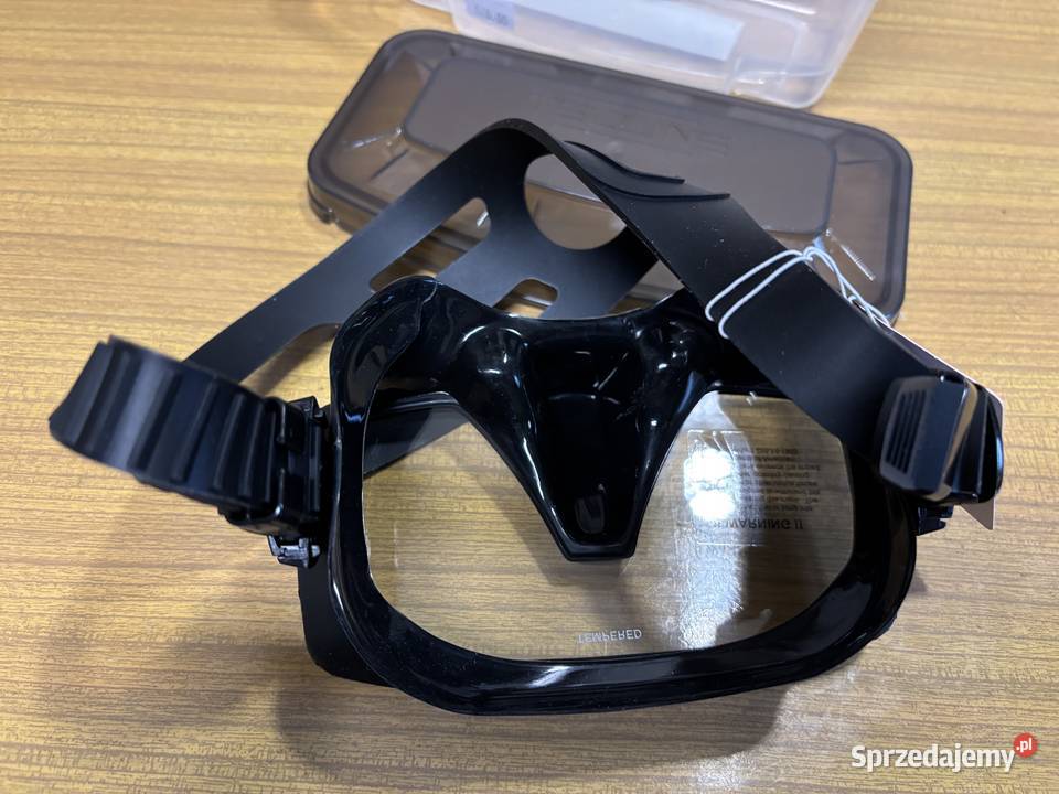 Maska nurkowa Frameless Clasic Tec Line czarny Bytom sprzedam