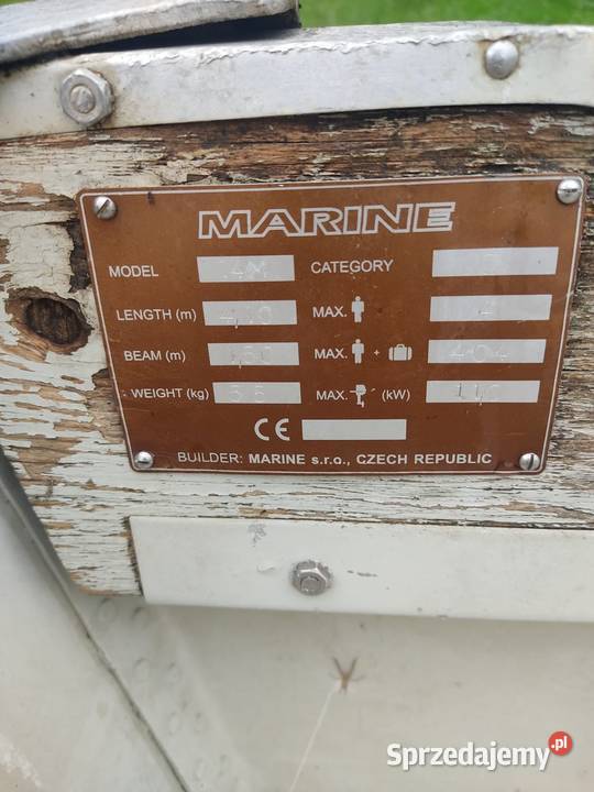 Łódź łódka wiosłowa wędkarska motorówka żaglówka Chojnice sprzedam