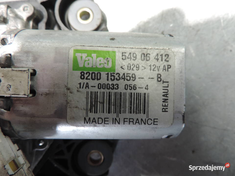 RENAULT SCENIC II SILNICZEK WYCIERACZKI TYŁ Nowy Sącz