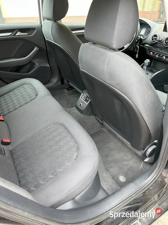 AUDI A3 8V SEDAN Czarny Salon Polska A3 Lublin