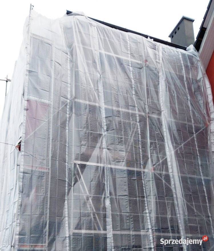 Folia Osłonowa PLANDEKA ZBROJONA na rusztowanie małopolskie Myślenice
