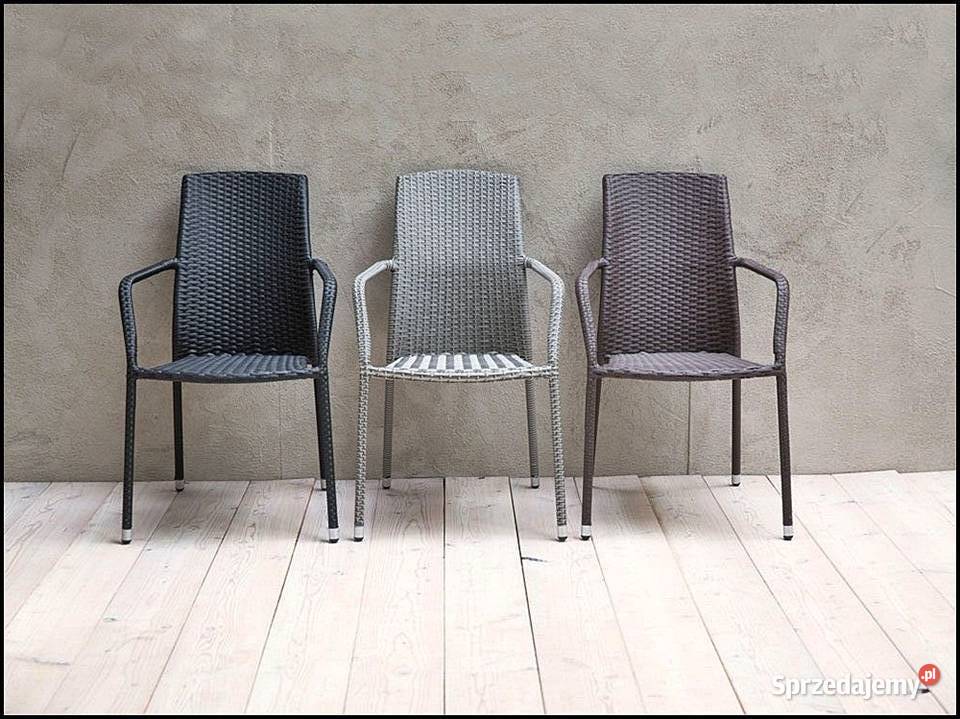 Krzesła ogrodowe GAJA technorattan Każdy kolor Krzesła ogrodowe Warszawa