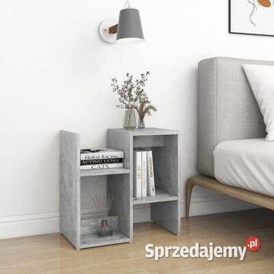 vidaXL Szafka nocna szarość betonu 50x30x515 Warszawa