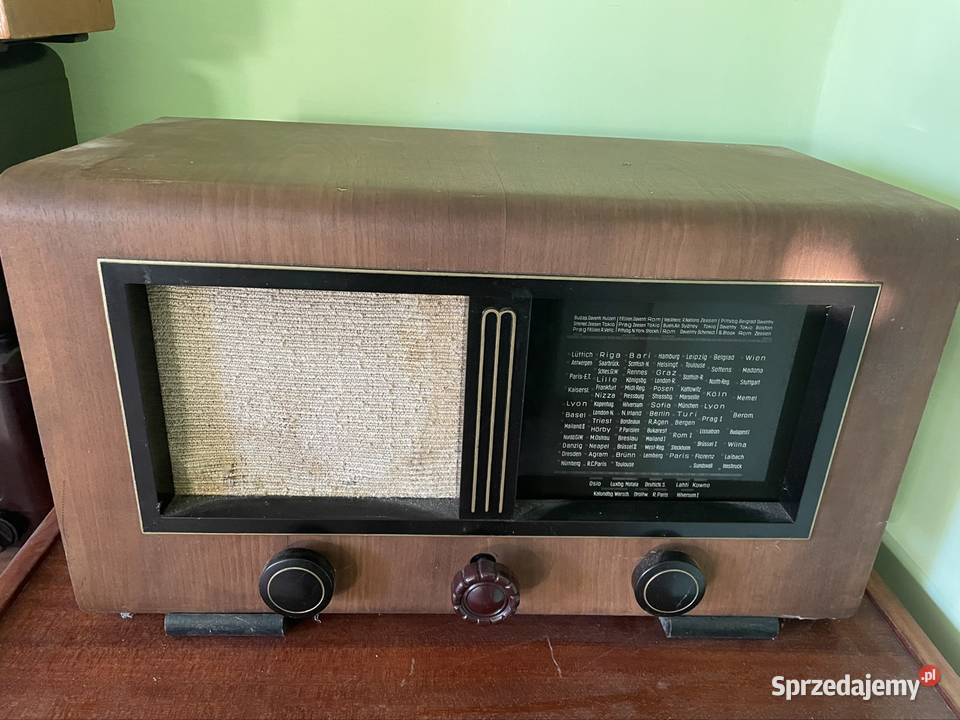 Stare radio lampowe Mende MS225w Antyki Koszalin