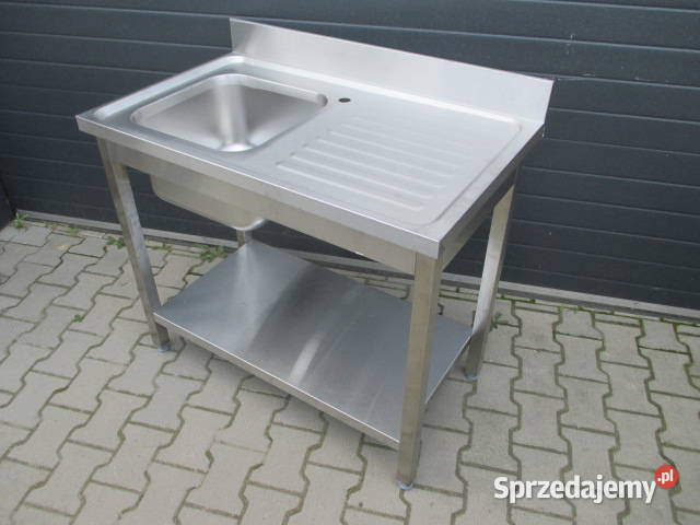 Zlew Gastronomiczny 1 Komorowy Z Półką 1006085 Gastronomia Ostrów Wielkopolski