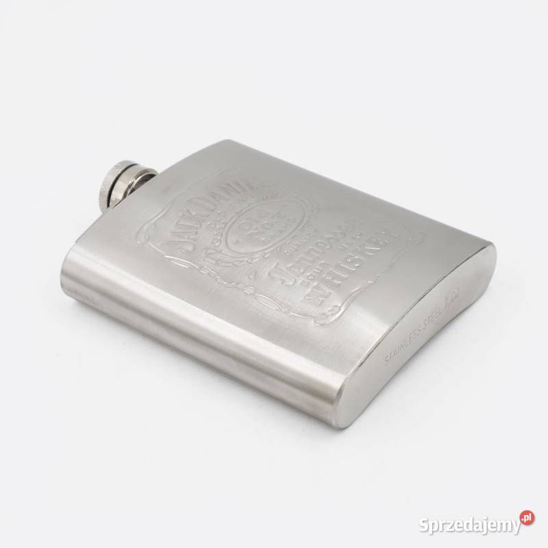 Piersiówka Stalowa Zestaw Prezent Mężczyzny