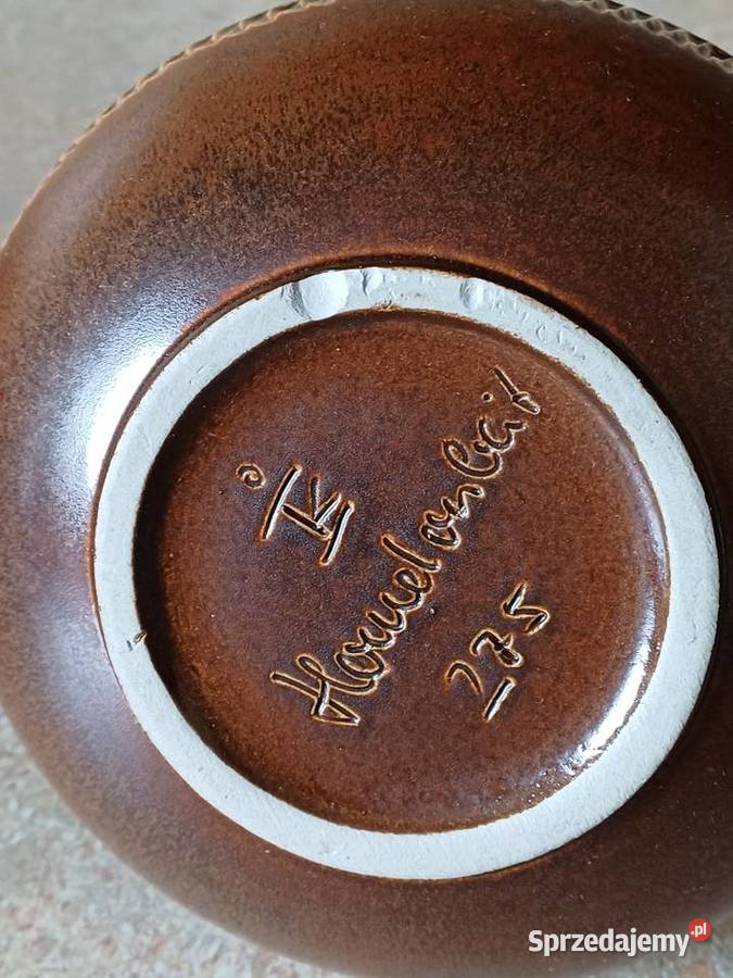 vintage ceramiczne wazony małopolskie Nowy Targ