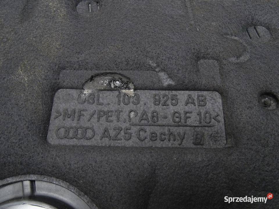 OSŁONA SILNIKA GÓRNA 03L103925AB 20 TDI AUDI A6 małopolskie