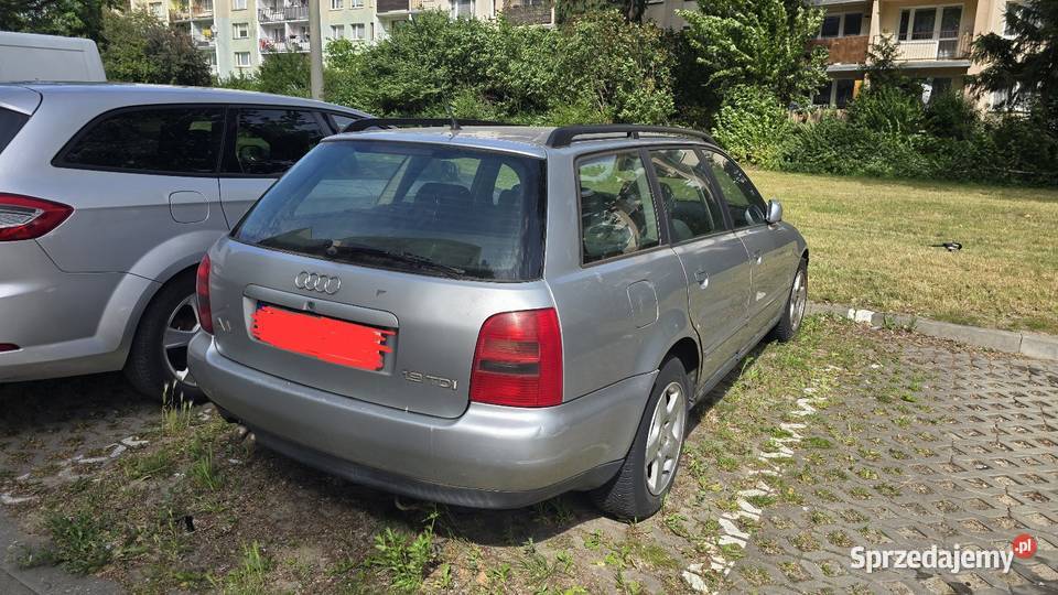 Audi A4 B5 1998r 19 Tdi 110 na części Rok produkcji 1998 Łódź